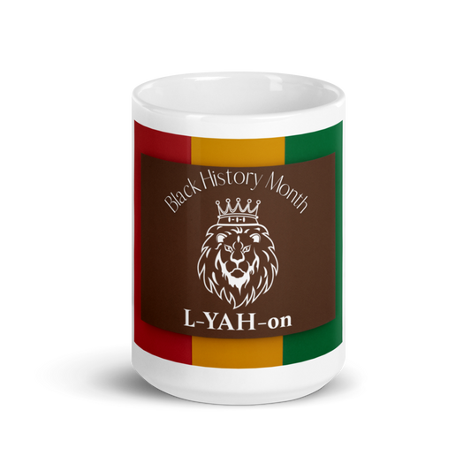 Mes de la Historia Negra - L-YAH-on Taza