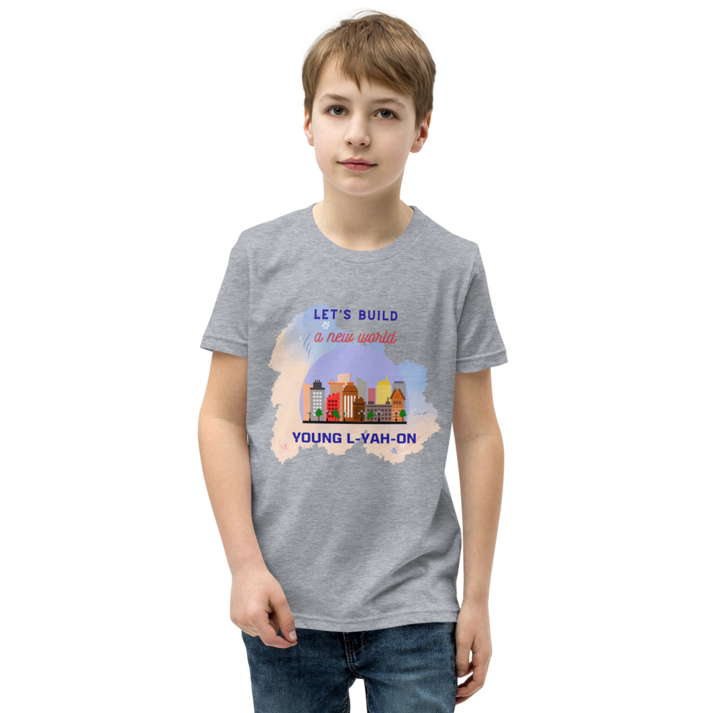 Young L-YAH-on Build a New World T-Shirt