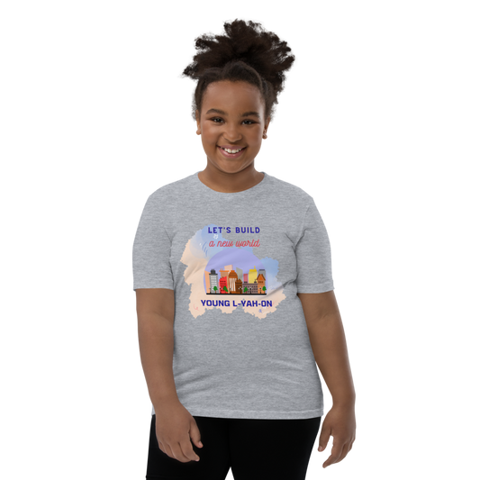 Young L-YAH-on Build a New World T-Shirt