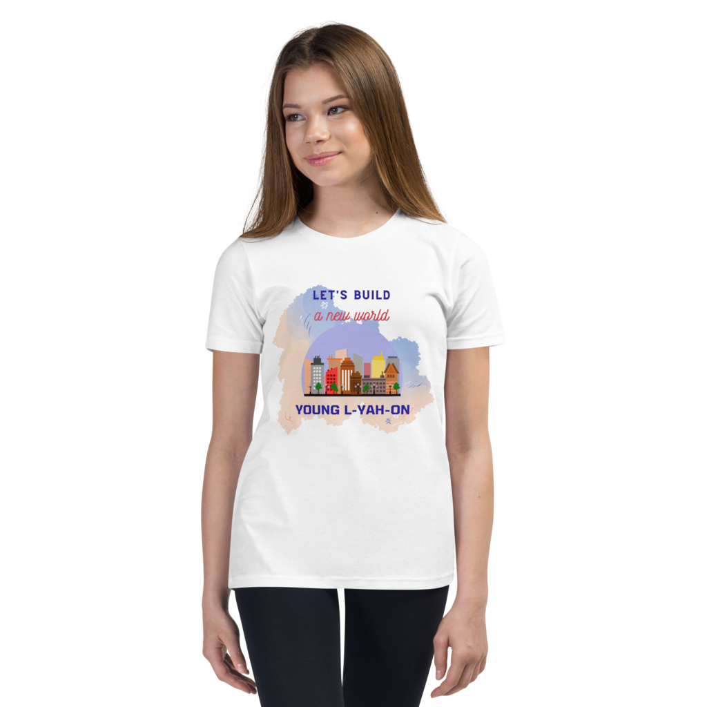 Young L-YAH-on Build a New World T-Shirt