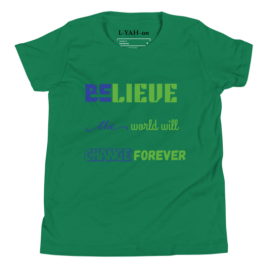Believe In The Future T-Shirt - L - YAH - onYouth Jersey T-Shirt