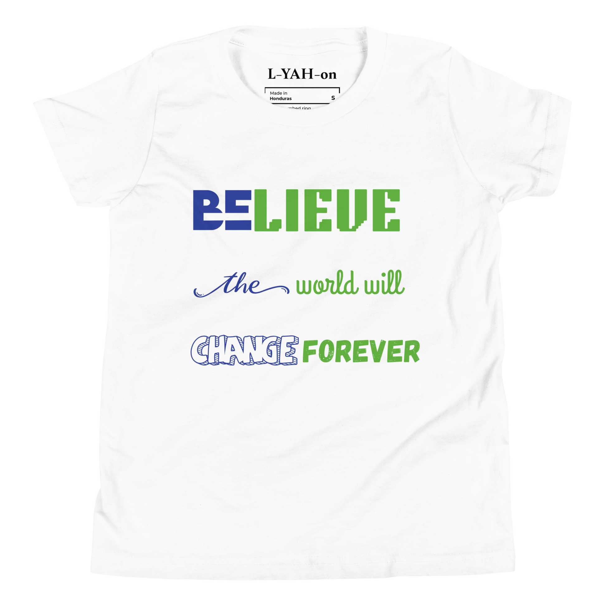 Believe In The Future T-Shirt - L - YAH - onYouth Jersey T-Shirt