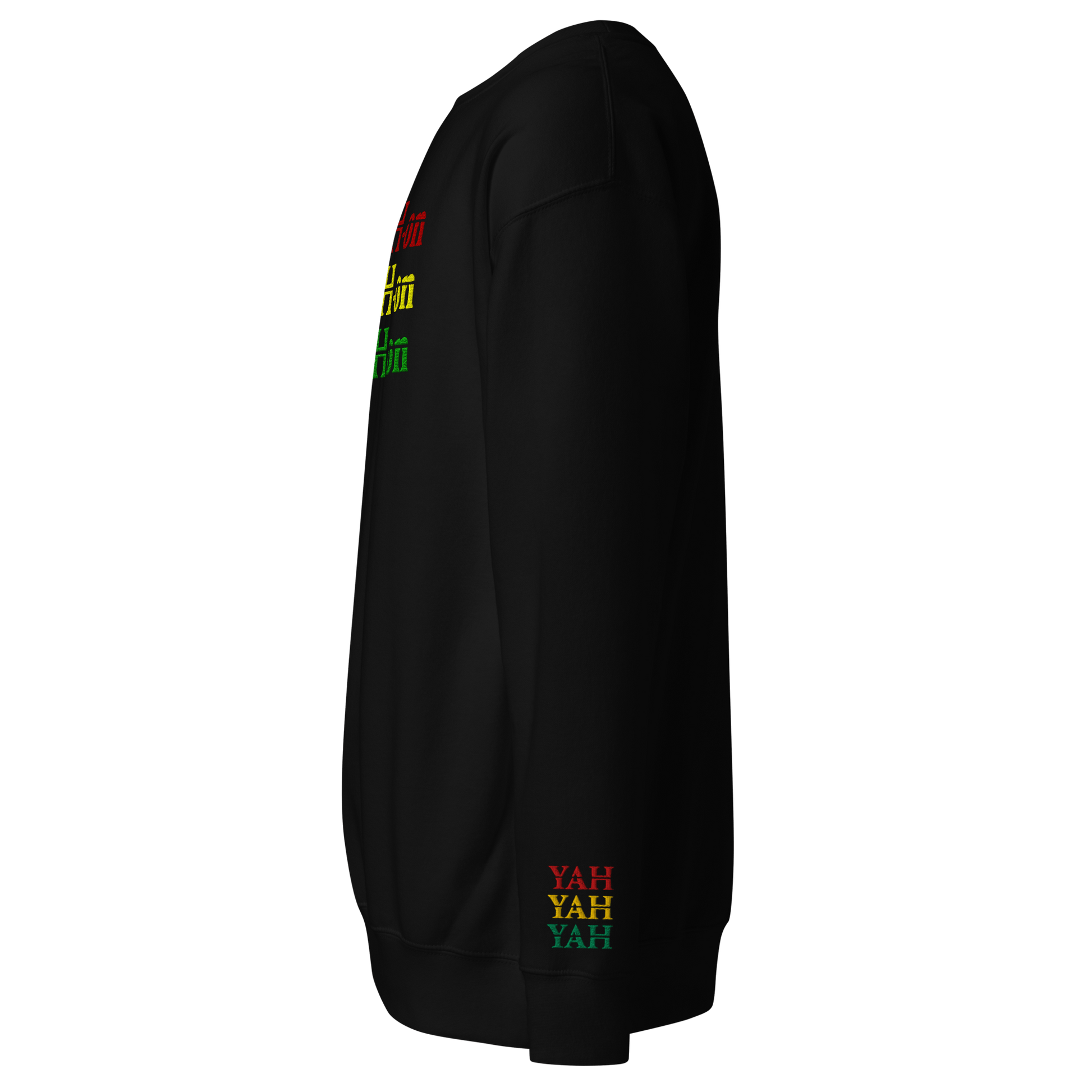 Embroidered Triple L - YAH - on Sweatshirt - L - YAH - onSweatshirt