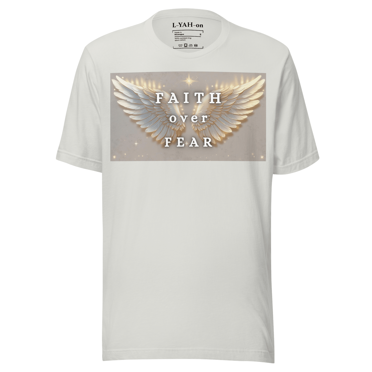 Faith Over Fear T-shirt - Faith-based clothing brand online