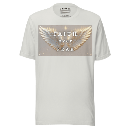 Faith Over Fear T-shirt - Faith-based clothing brand online