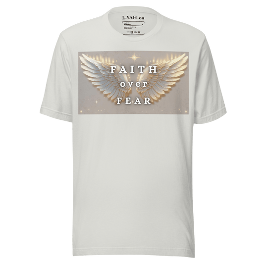 Faith Over Fear T-shirt - L - YAH - onT-Shirt