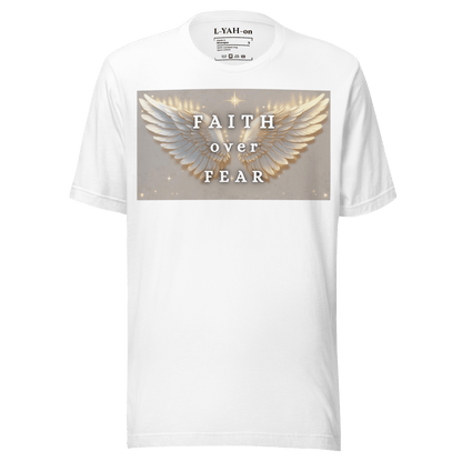 Faith Over Fear T-shirt - Faith-based clothing brand online