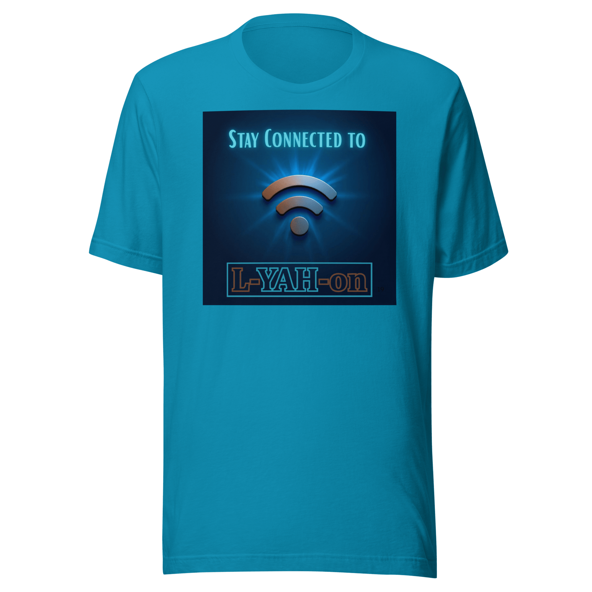Higher Frequency Connected T-shirt - L - YAH - onT-Shirt