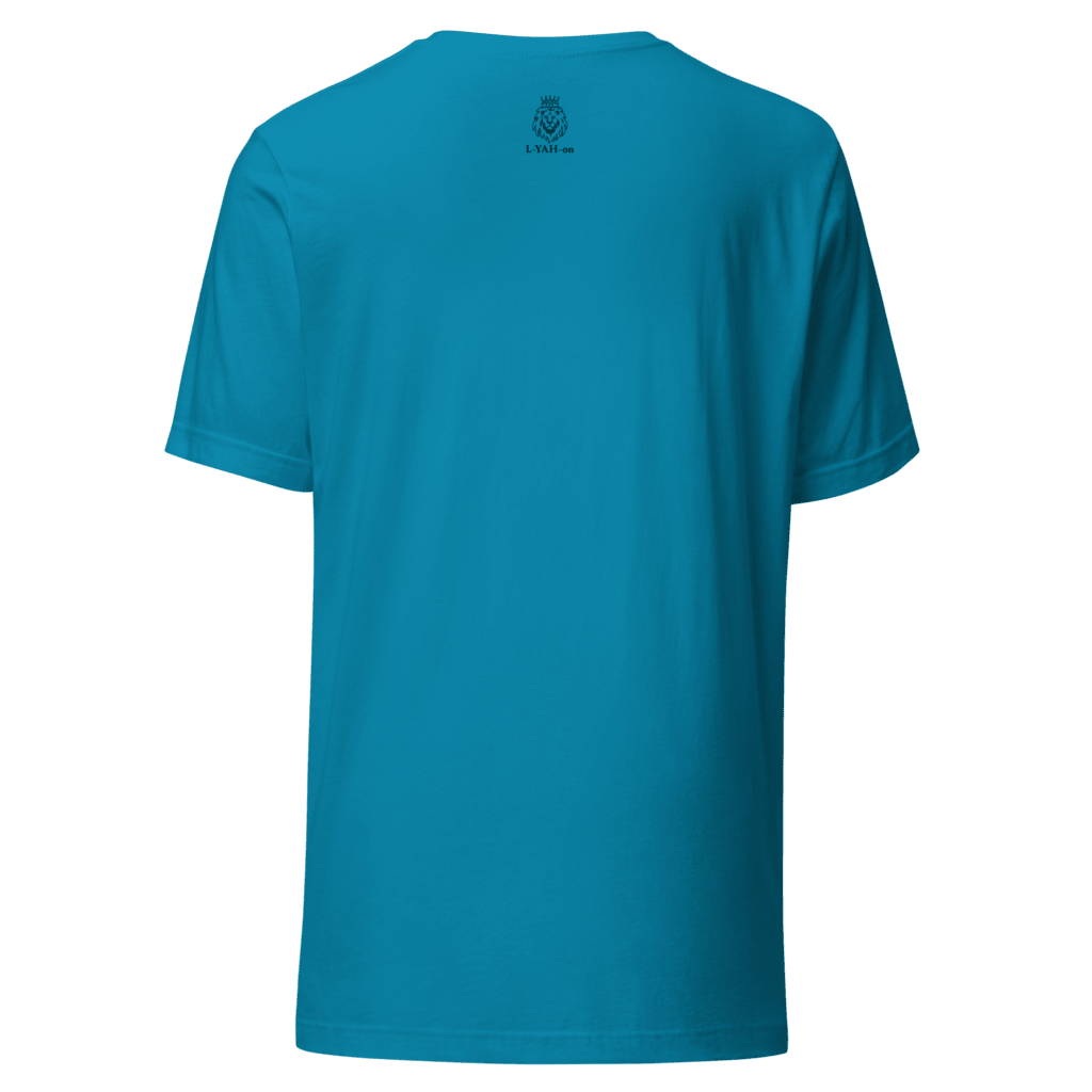 inspirational graphic t-shirt with positive message