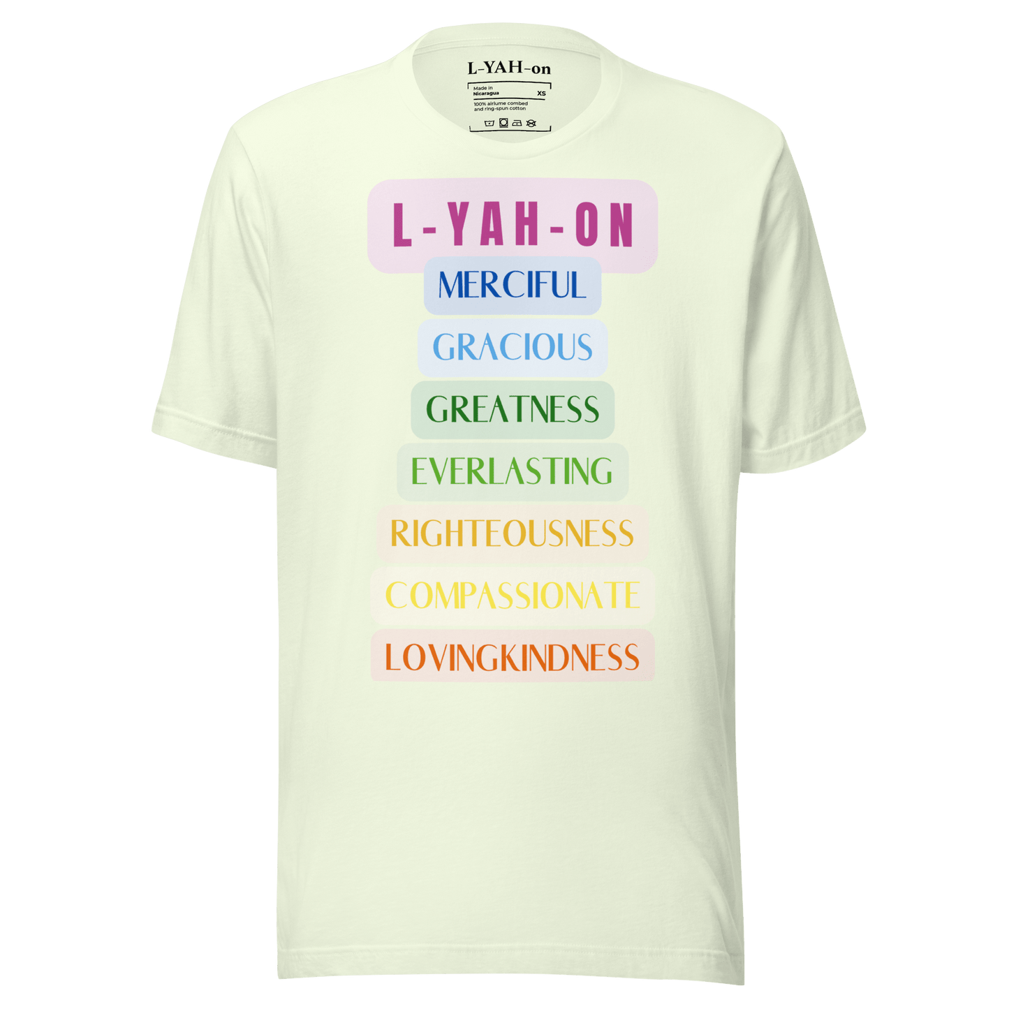 L - YAH - on Attributes T-Shirt - L - YAH - on