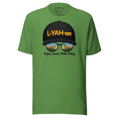 L-YAH-on "Enjoy" T-Shirt - inspirational tee
