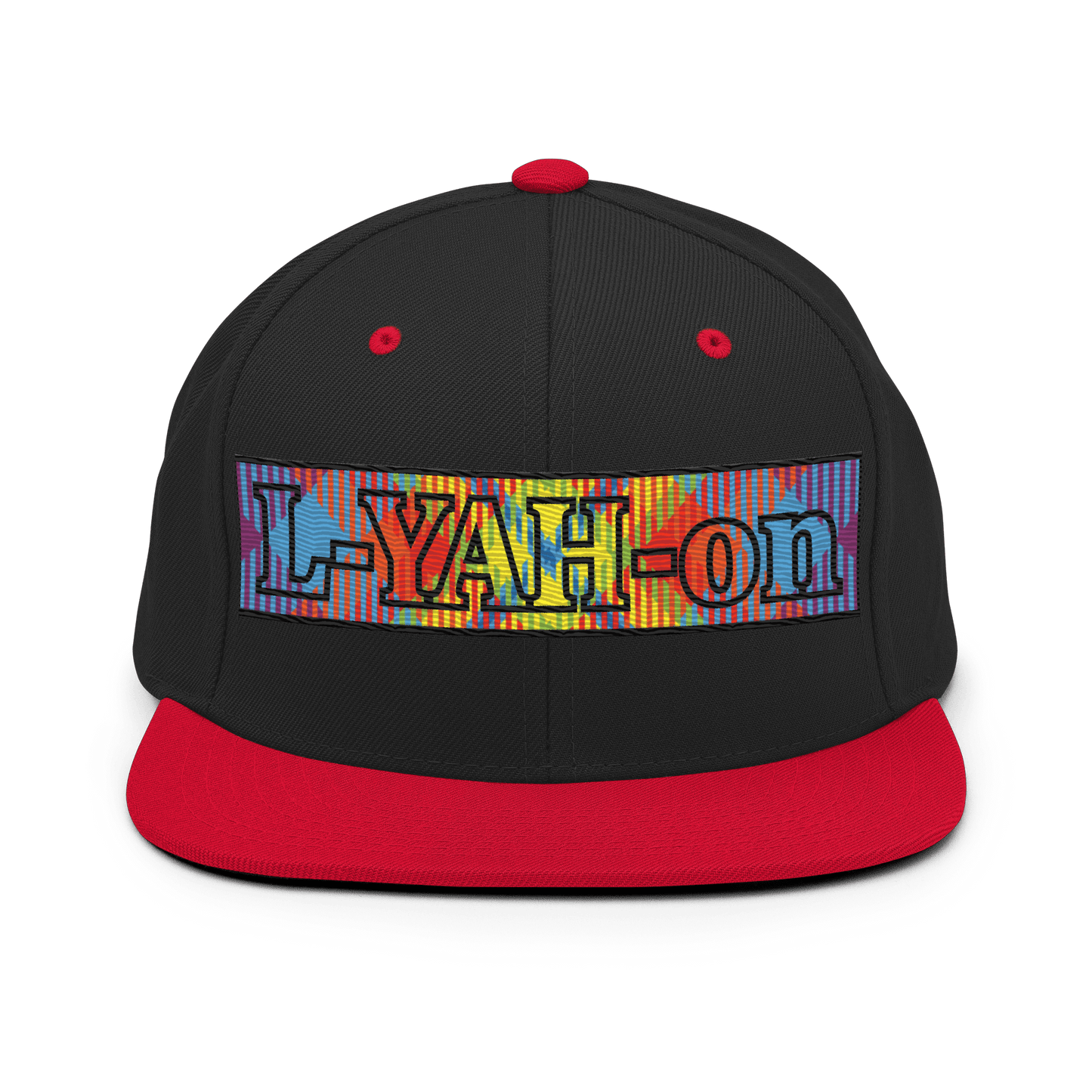L-YAH-on Framed Snapback Hat - faith-driven accessories