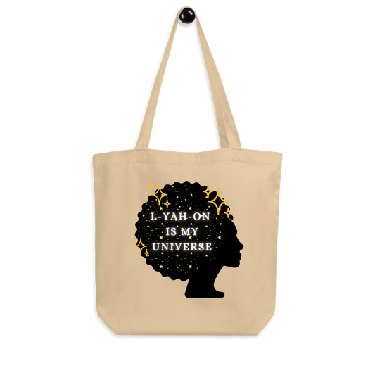 L - YAH - on Is My Universe Tote Bag - L - YAH - onShopping Totes