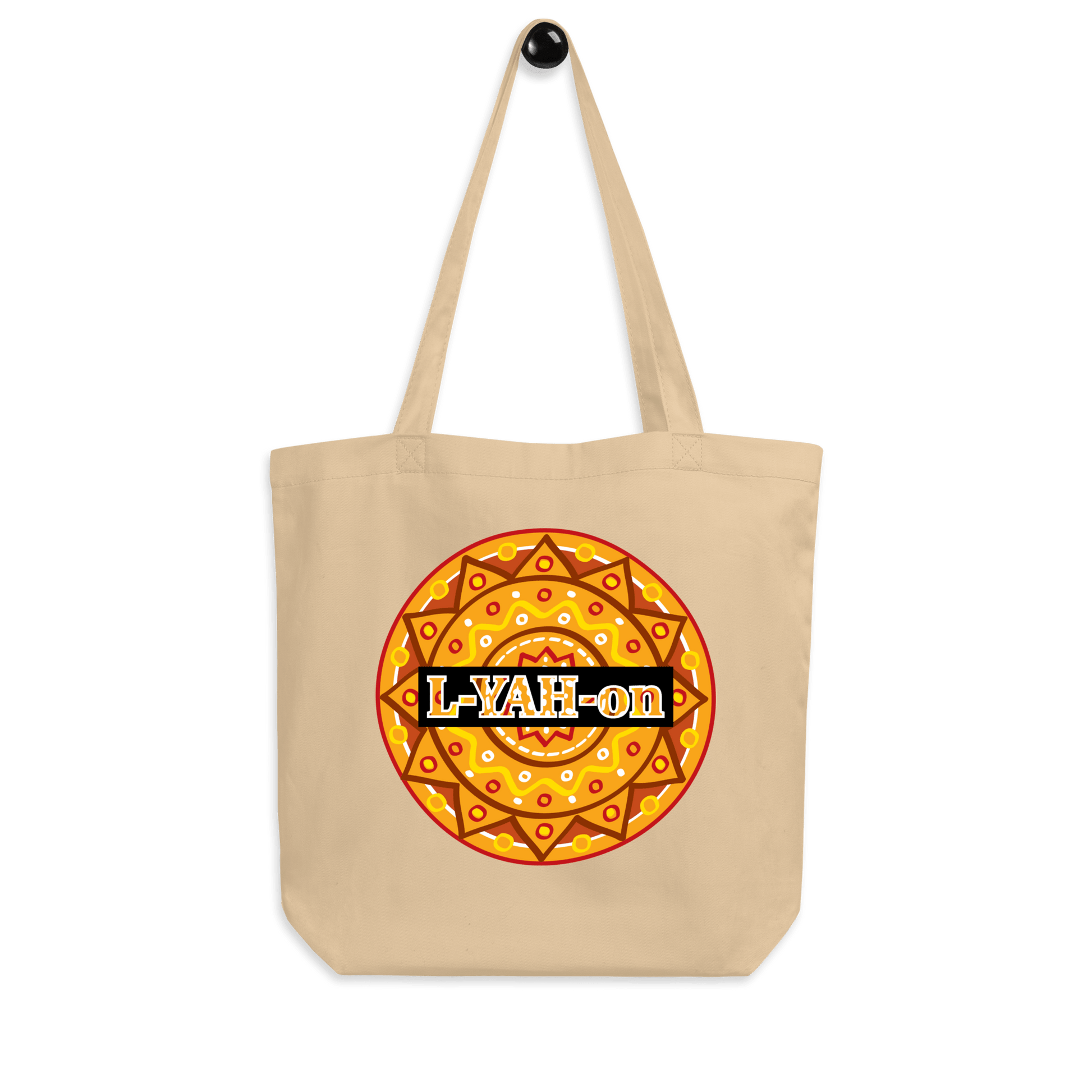 Carry your values with purpose - L-YAH-on Light tote bag - faith-based online store
