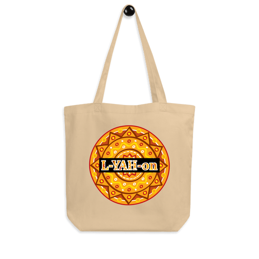 Carry your values with purpose - L-YAH-on Light tote bag - faith-based online store