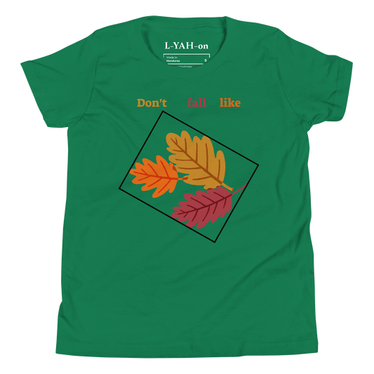 L-YAH-on Youth Autumn T-Shirt - motivational t-shirt