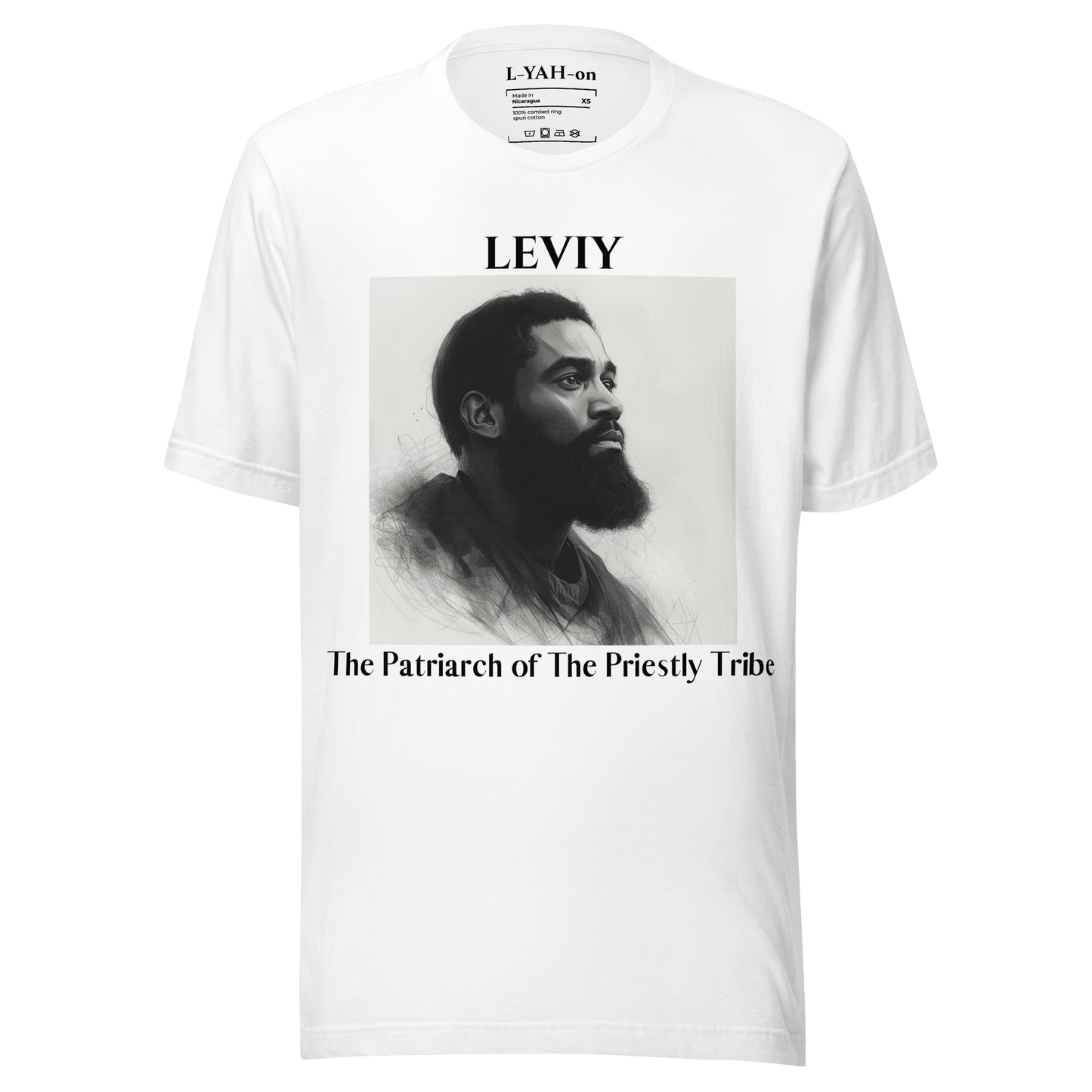 Leviy T-Shirt — The Patriarch of the Priestly Tribe - L - YAH - on