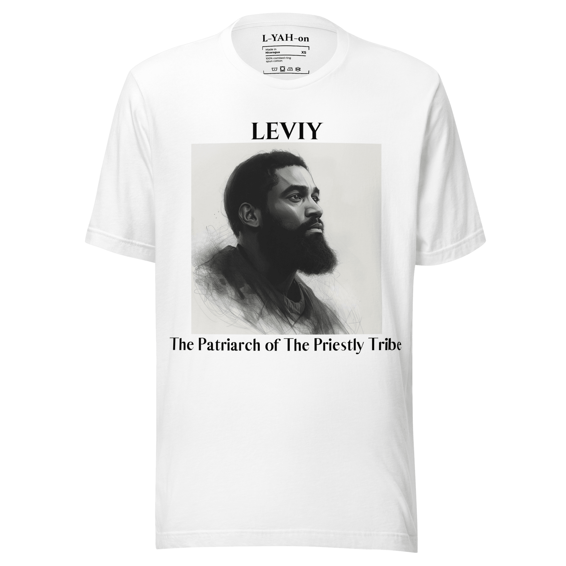 Leviy T-Shirt — The Patriarch of the Priestly Tribe - L - YAH - on
