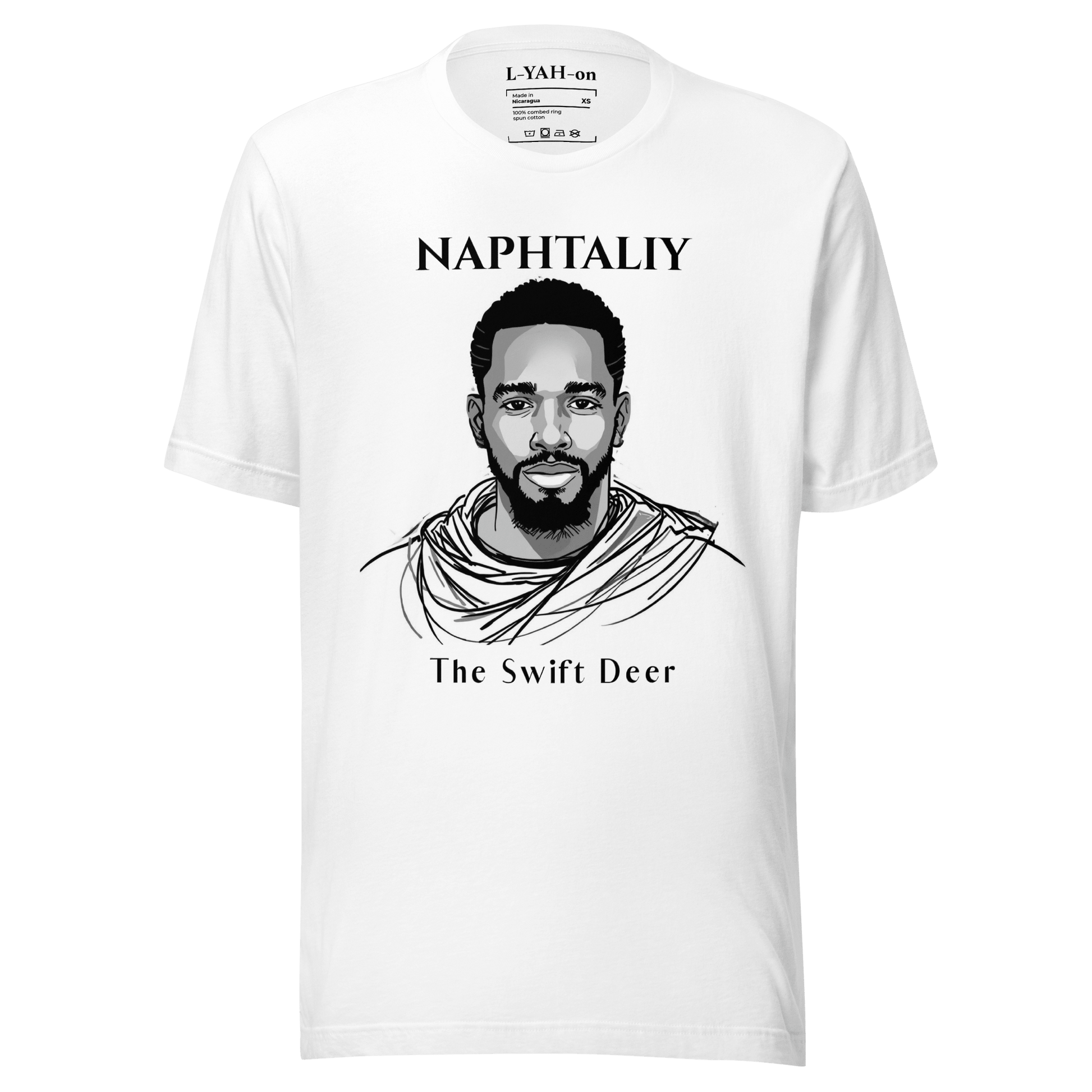 Naphtaliy T-Shirt — The Swift Deer - L - YAH - on