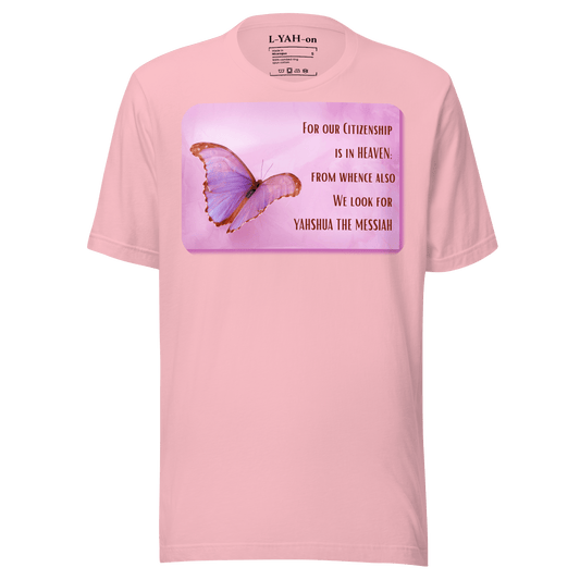 Our Citizenship Is in Heaven T-Shirt - L - YAH - onT-Shirt