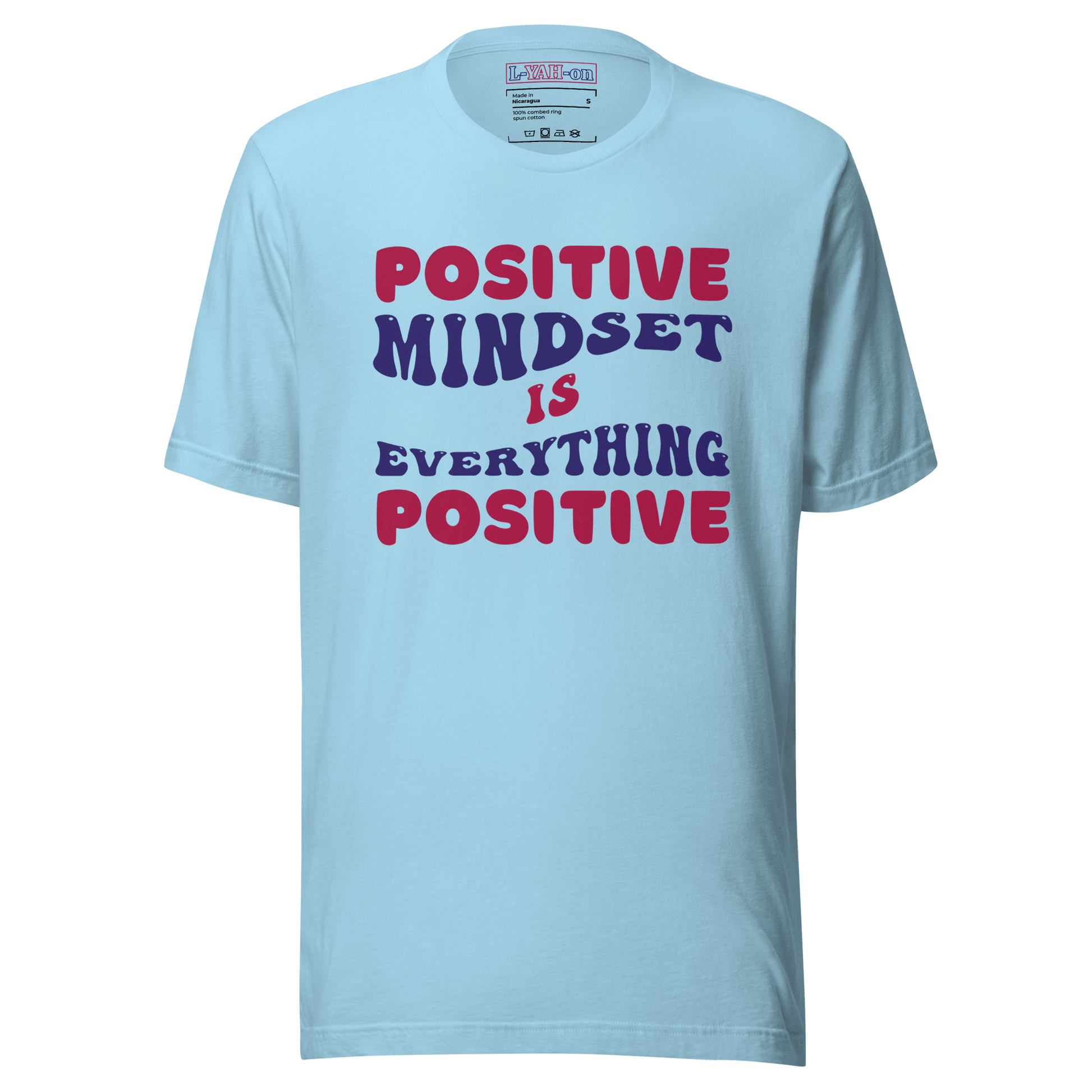 Positive mindset faith-based t-shirt