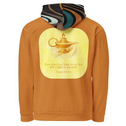 Psalm 119:105 Hoodie - faith-based apparel