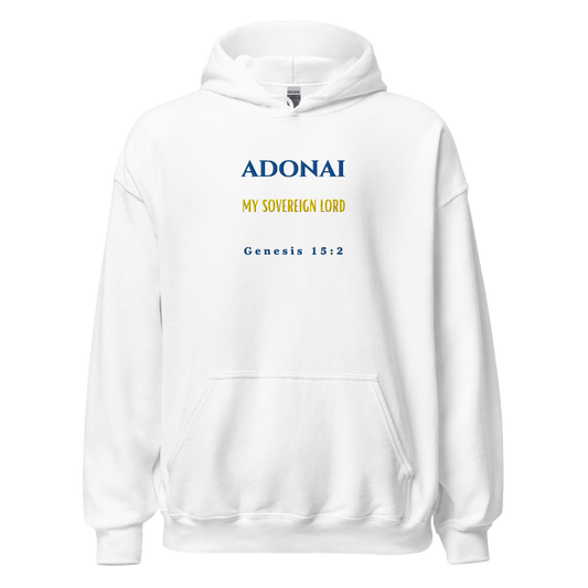 Sacred Names of YHWH Hoodie - ADONAI - L - YAH - onHoodie