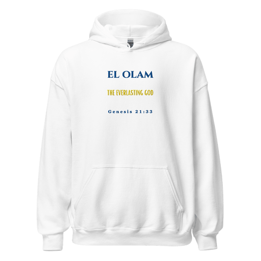 Sacred Names of YHWH Hoodie - EL OLAM - L - YAH - onHoodie