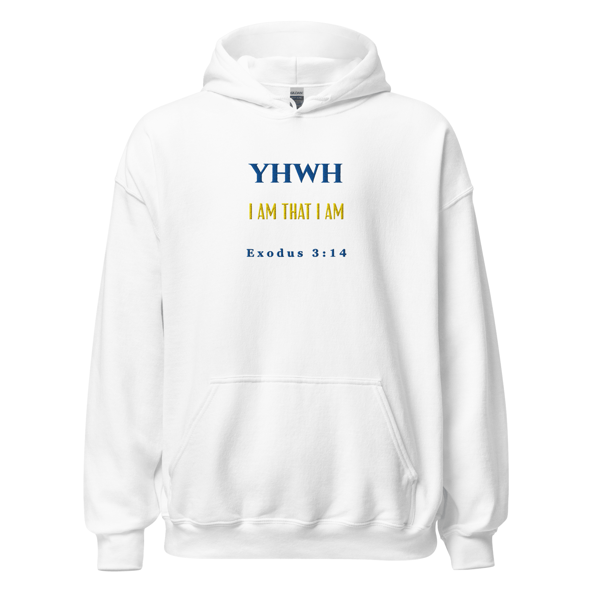 Sacred Names of YHWH Hoodie – I AM THAT I AM - L - YAH - onHoodie