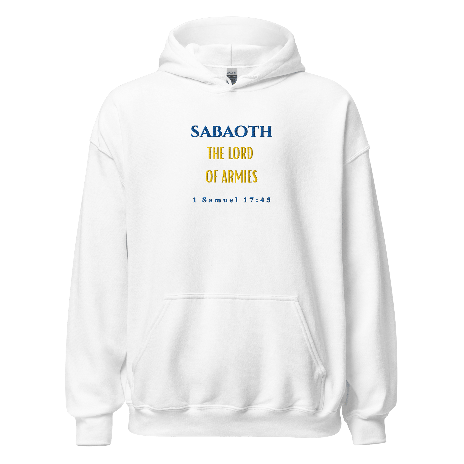 Sacred Names of YHWH Hoodie - YHWH SABAOTH - L - YAH - onHoodie