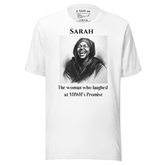 Sarah T-shirt - Hebrew Matriarch from the Bible - faith-based online store - Heroine