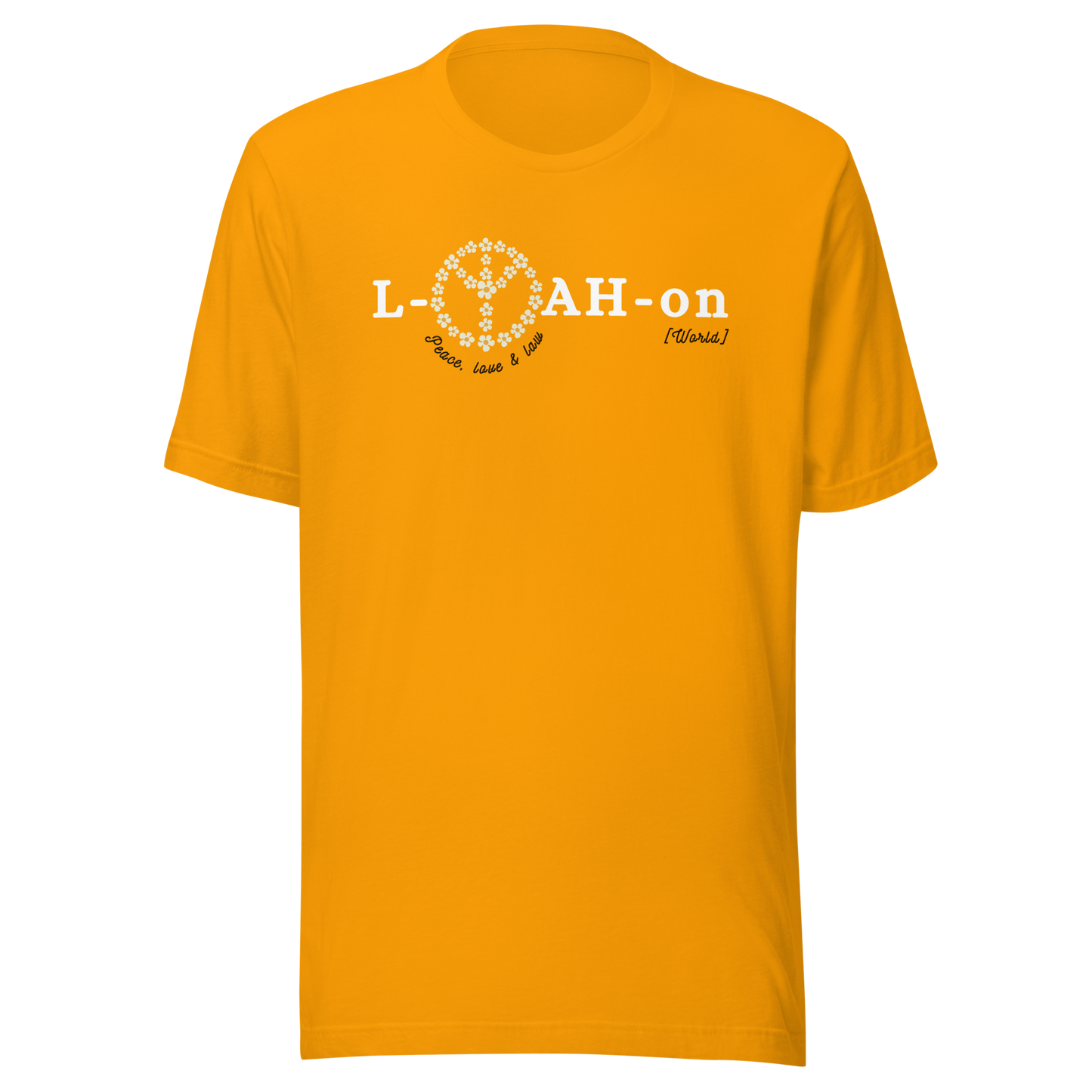 L-YAH-on & Peace T-Shirt