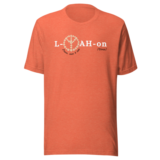 L-YAH-on & Peace T-Shirt