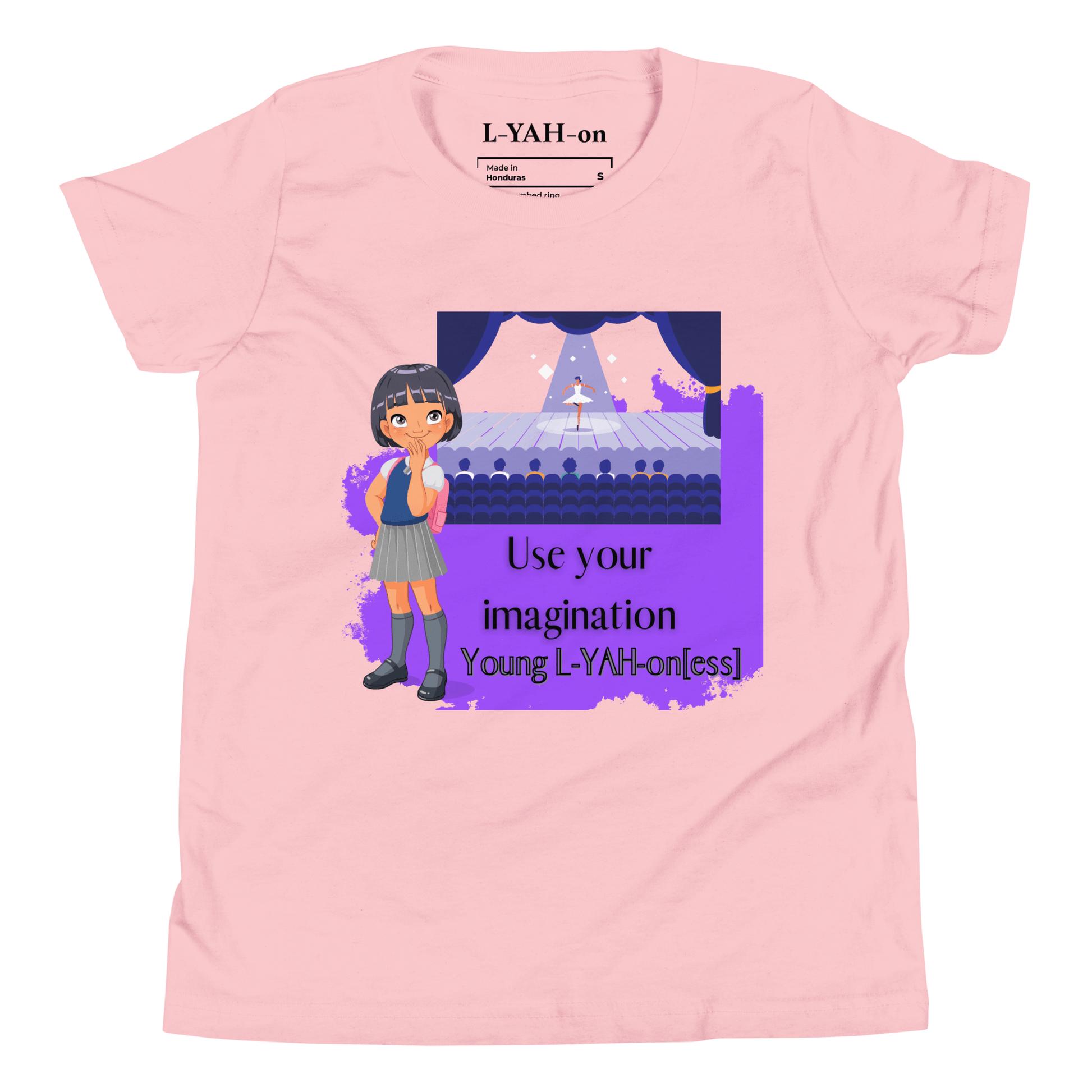 Use Your Imagination Young L - YAH - on[ess] T-Shirt - L - YAH - onYouth Jersey T-Shirt