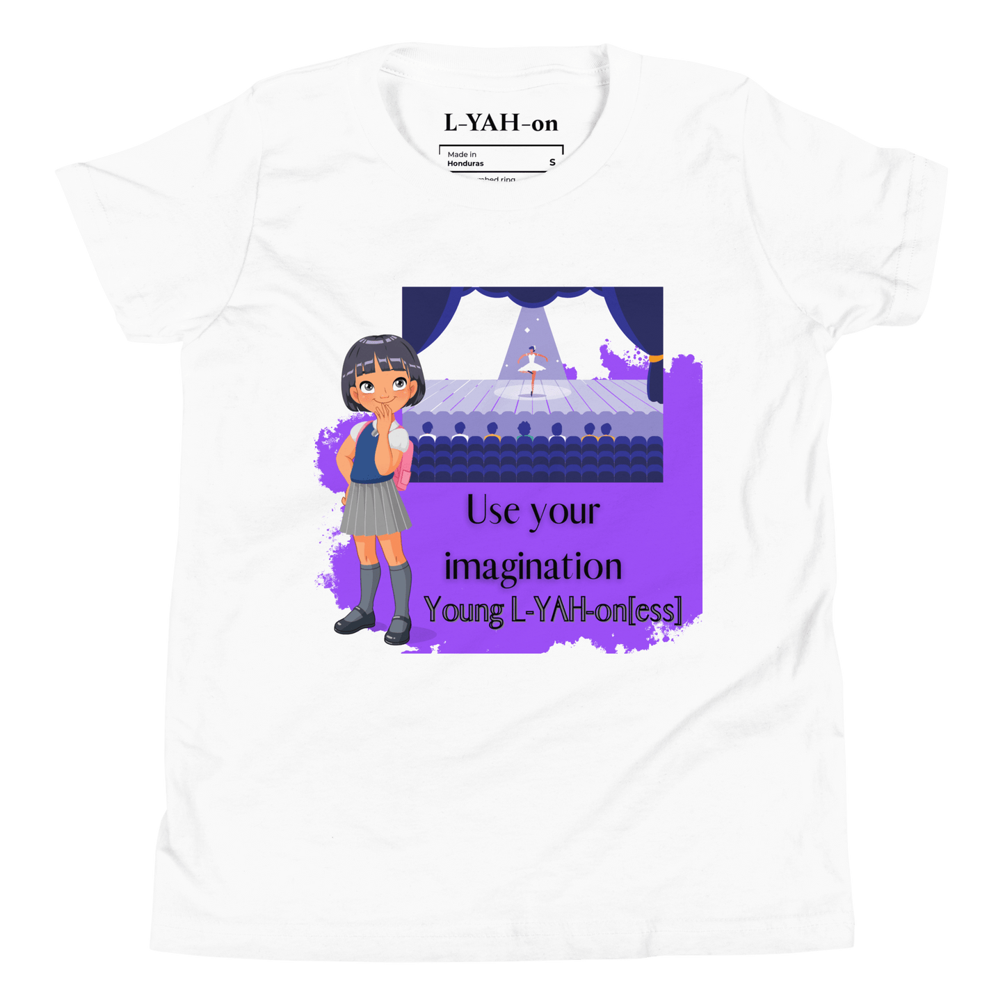 Use Your Imagination Young L - YAH - on[ess] T-Shirt - L - YAH - onYouth Jersey T-Shirt