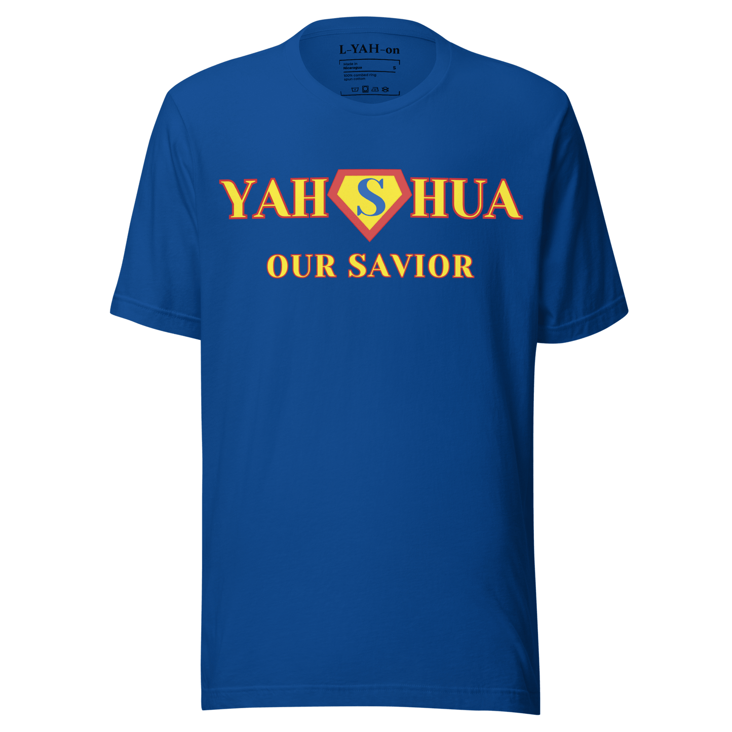 YAHSHUA Our Savior T-Shirt - L - YAH - on