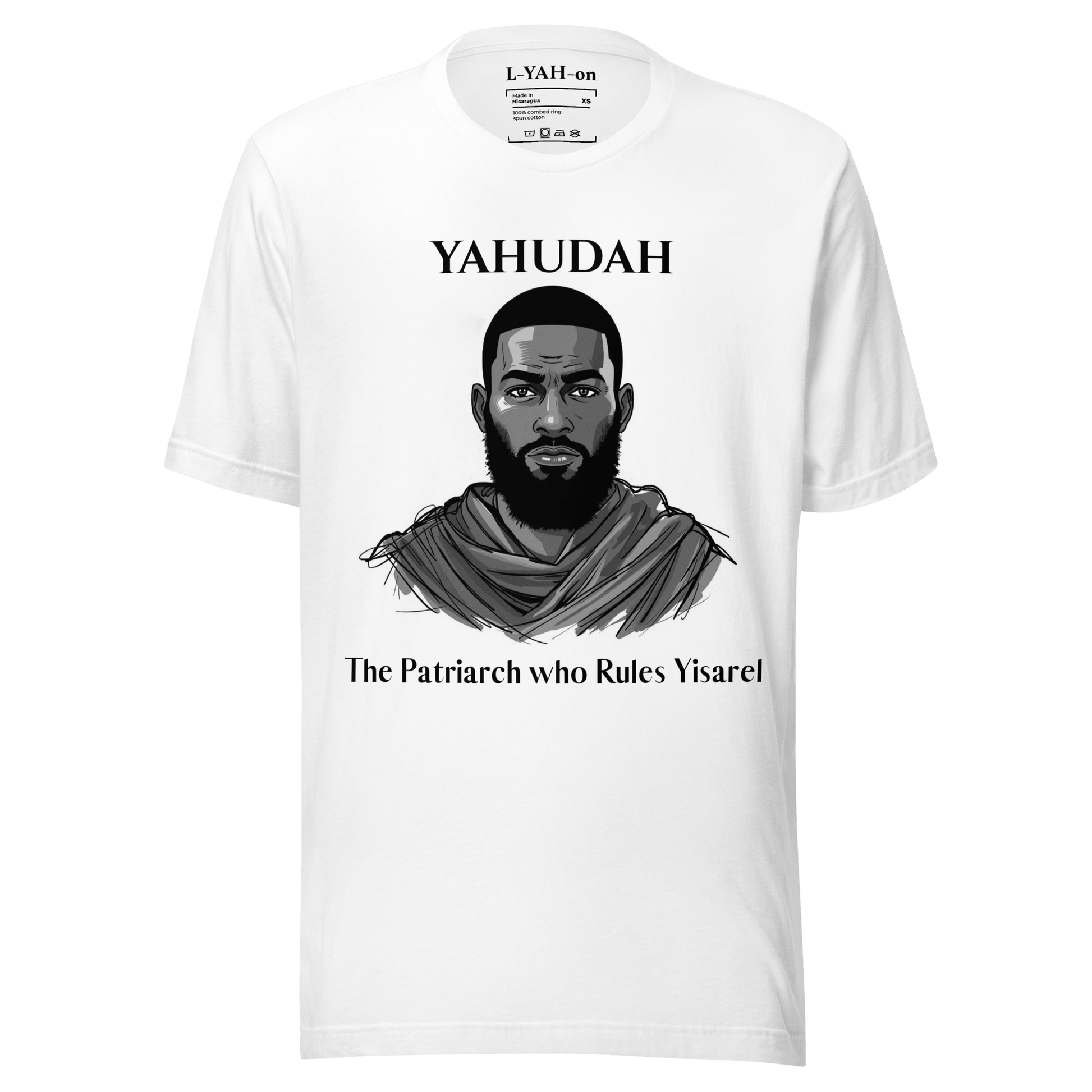 Yahudah T-Shirt — The Ruling Tribe of Yisrael - L - YAH - on