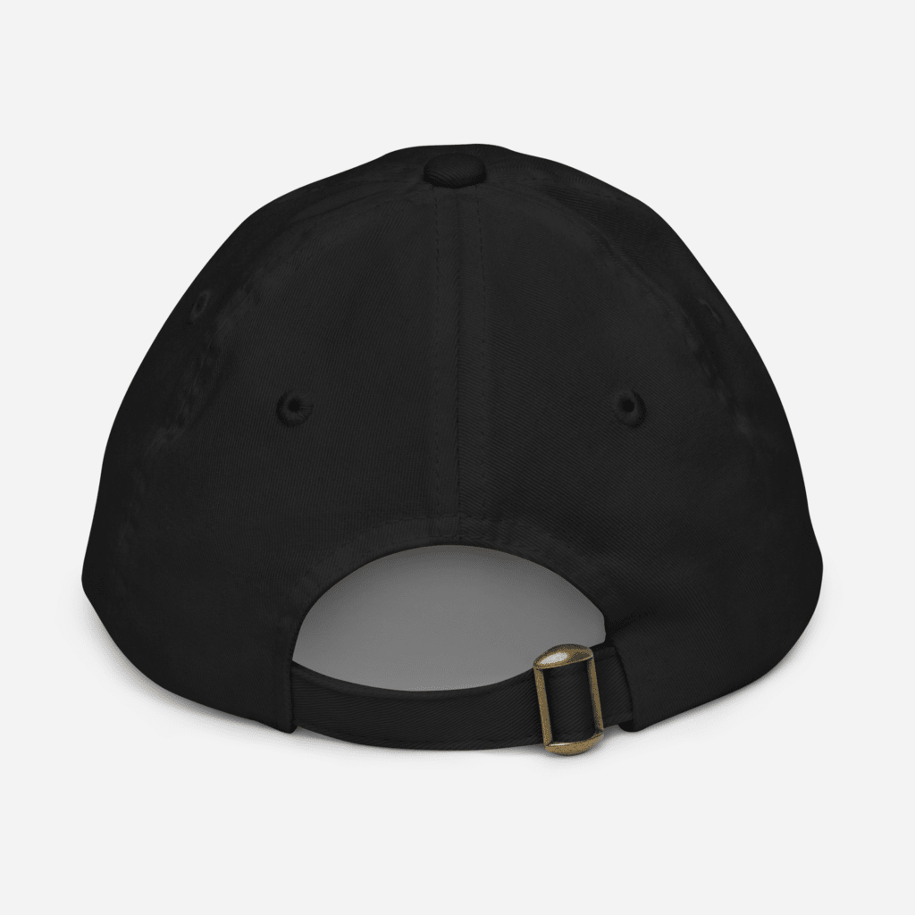youth baseball cap - walk by faith clothing - faith-based online store