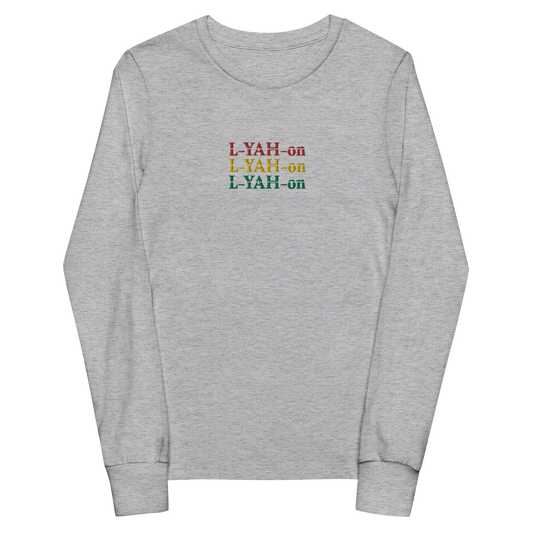 Embroidered Triple L-YAH-on Long Sleeve