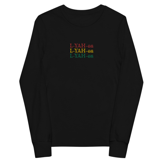 Embroidered Triple L-YAH-on Long Sleeve