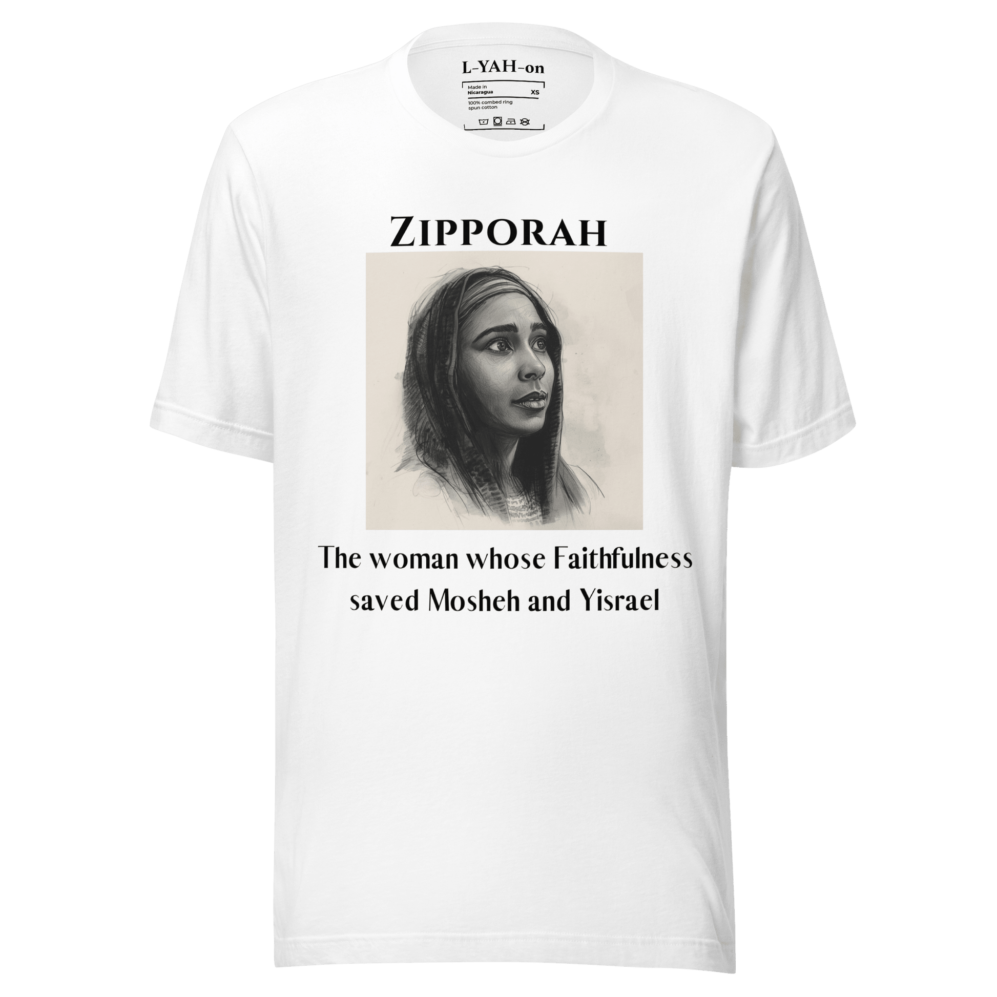 Zipporah T-shirt - L - YAH - on T-Shirt