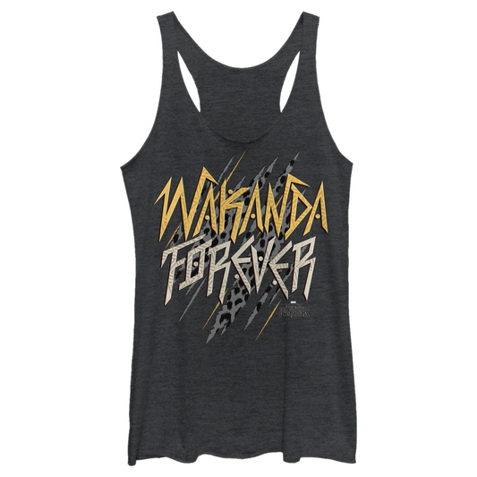 Camiseta de tirantes para niños Marvel Wakanda Slant Forevs
