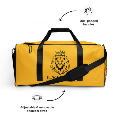 Golden Duffle Bag
