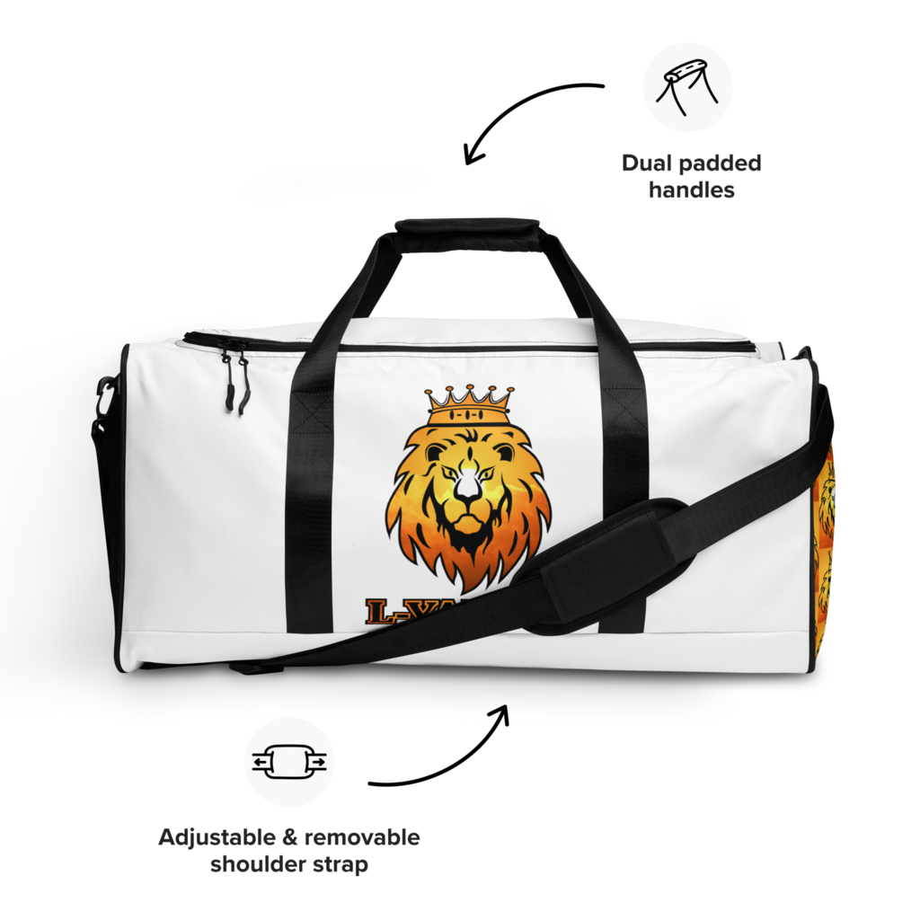 Bolsa de deporte blanca