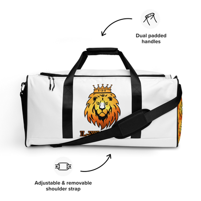 Bolsa de deporte blanca