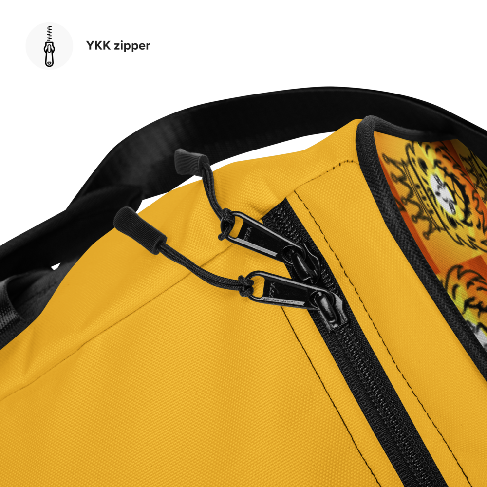 Golden Duffle Bag