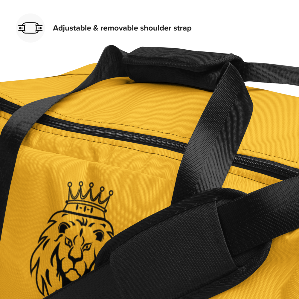 Golden Duffle Bag