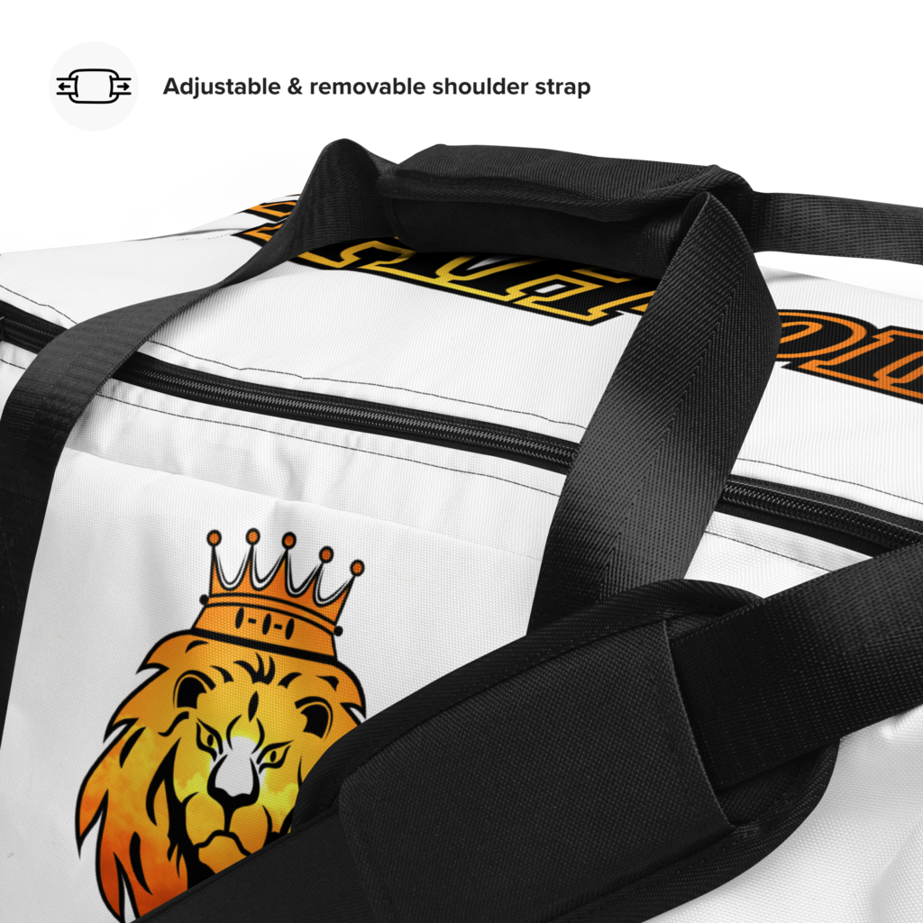Bolsa de deporte blanca