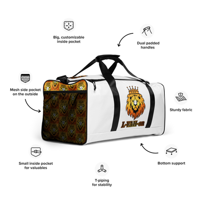 Bolsa de deporte blanca