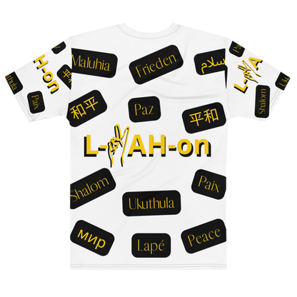 T-shirt multi-langues L-YAH-on & Peace